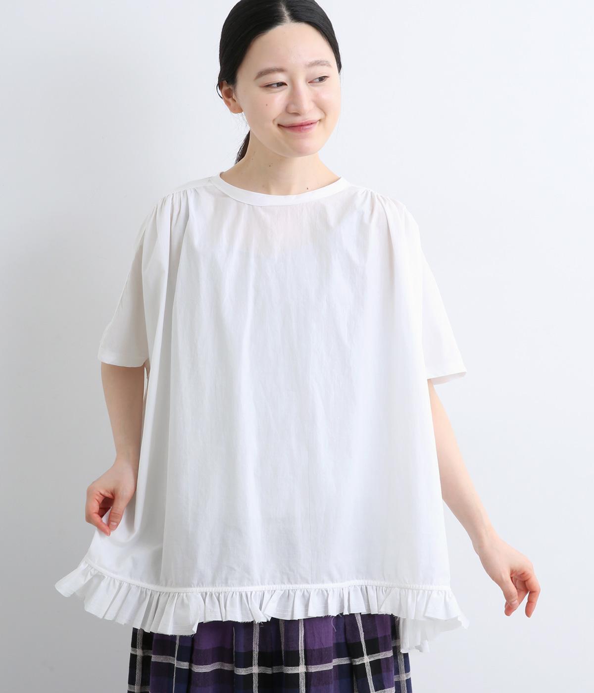 コットン 2way裾フリルブラウス｜TANG（タング）の商品詳細