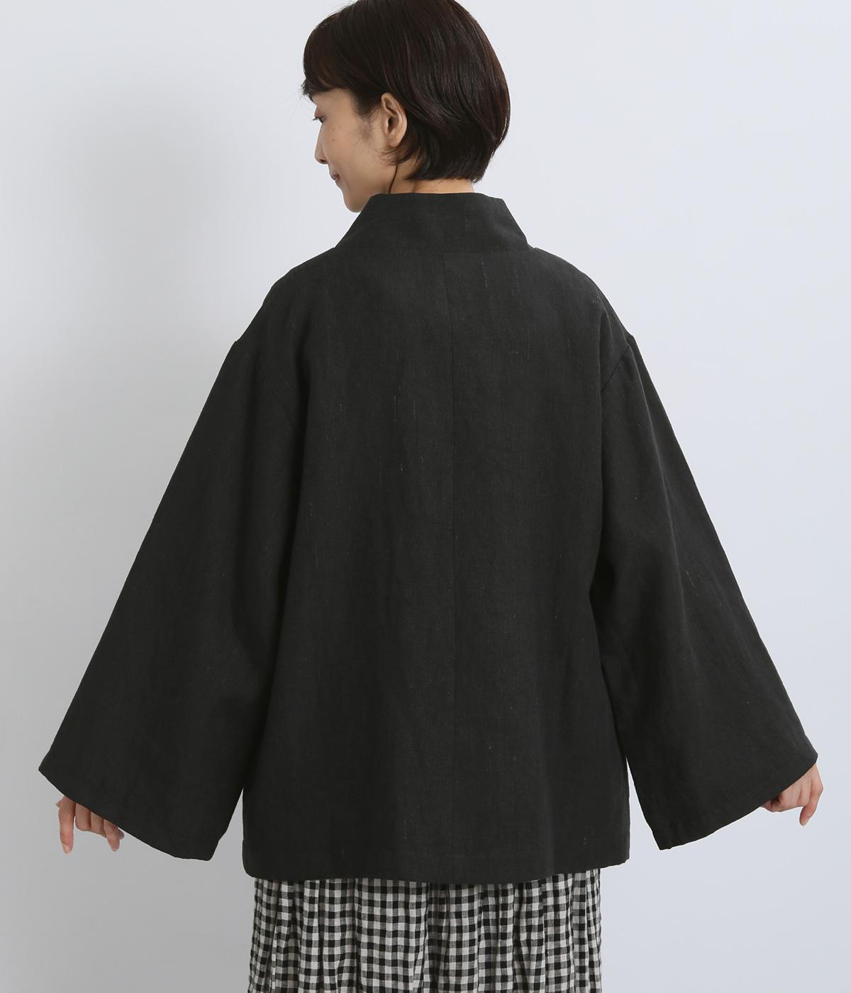 9番手リネンワイドスリーブジャケット｜08Mab（ゼロハチマブ）の商品詳細