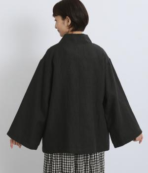 9番手リネンワイドスリーブジャケット｜08Mab（ゼロハチマブ）の商品詳細