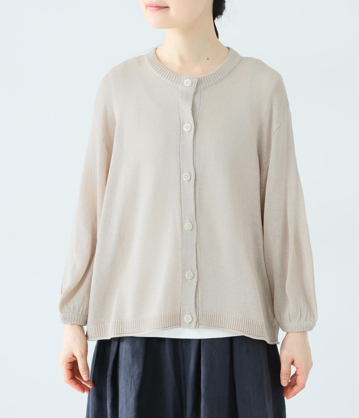 夏肌喜ぶ涼しげニットカーディガン｜no jean（ノージーン）の商品詳細