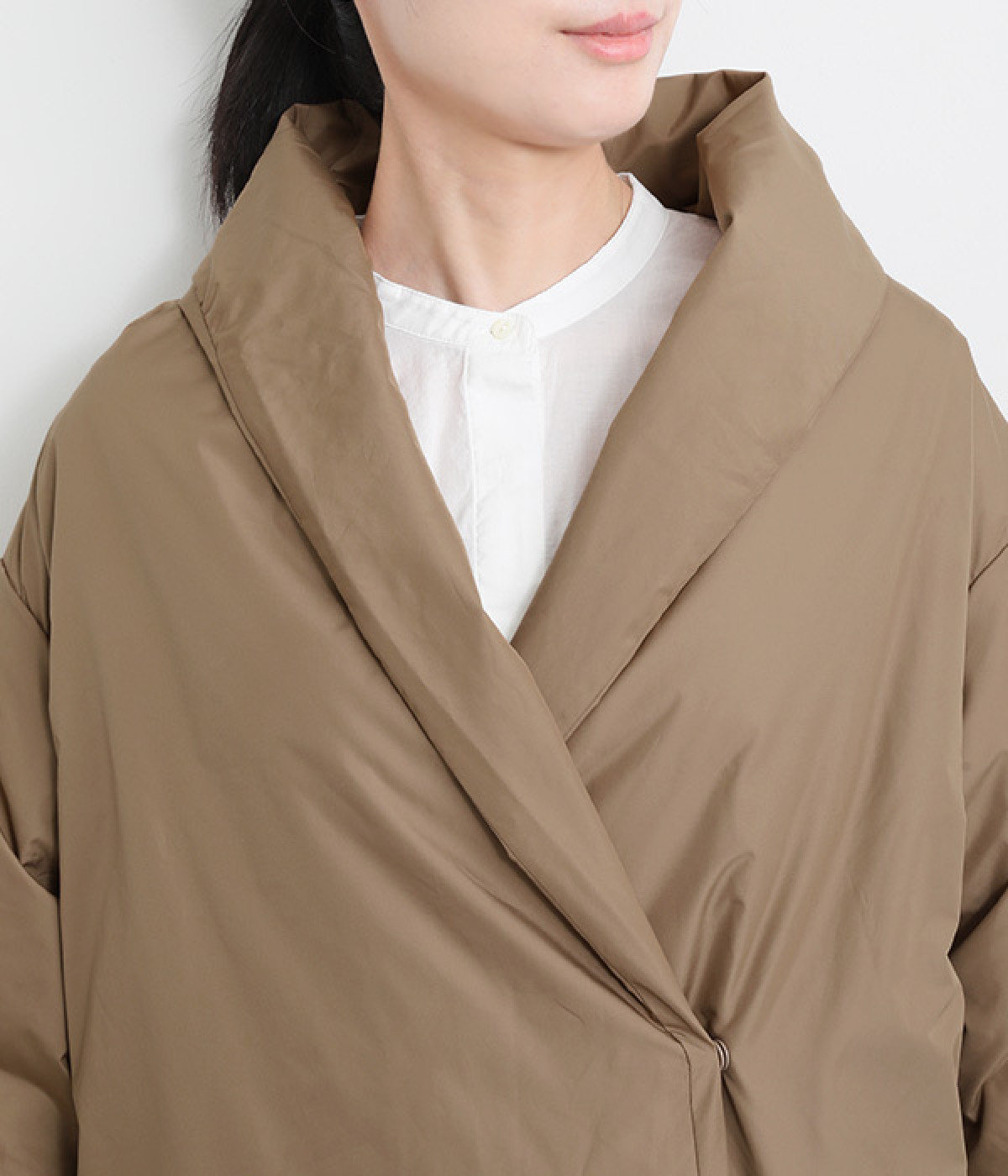 ドレープライトダウンコート｜mizuiro ind（ミズイロインド）の商品詳細