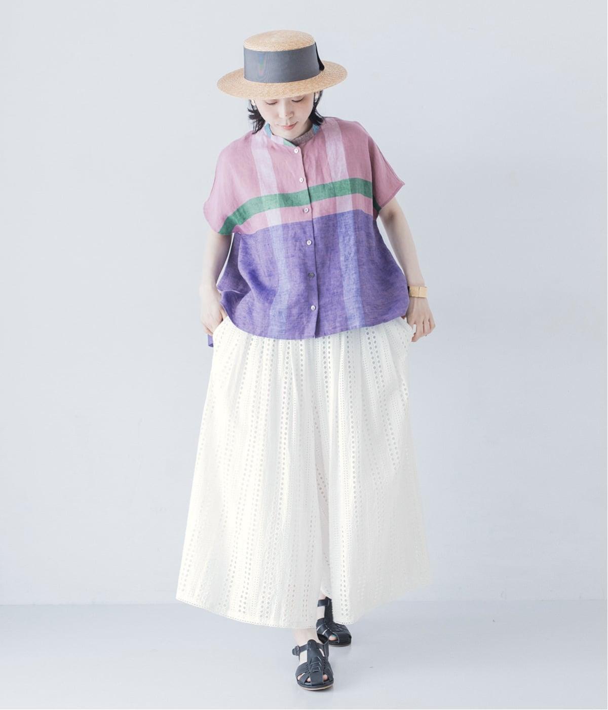!新品【専用です】*CELINE*エディ期★ストライプ キュロットスカートパンツ 6月中旬発売予定】コットンサークルストライプレースキュロット