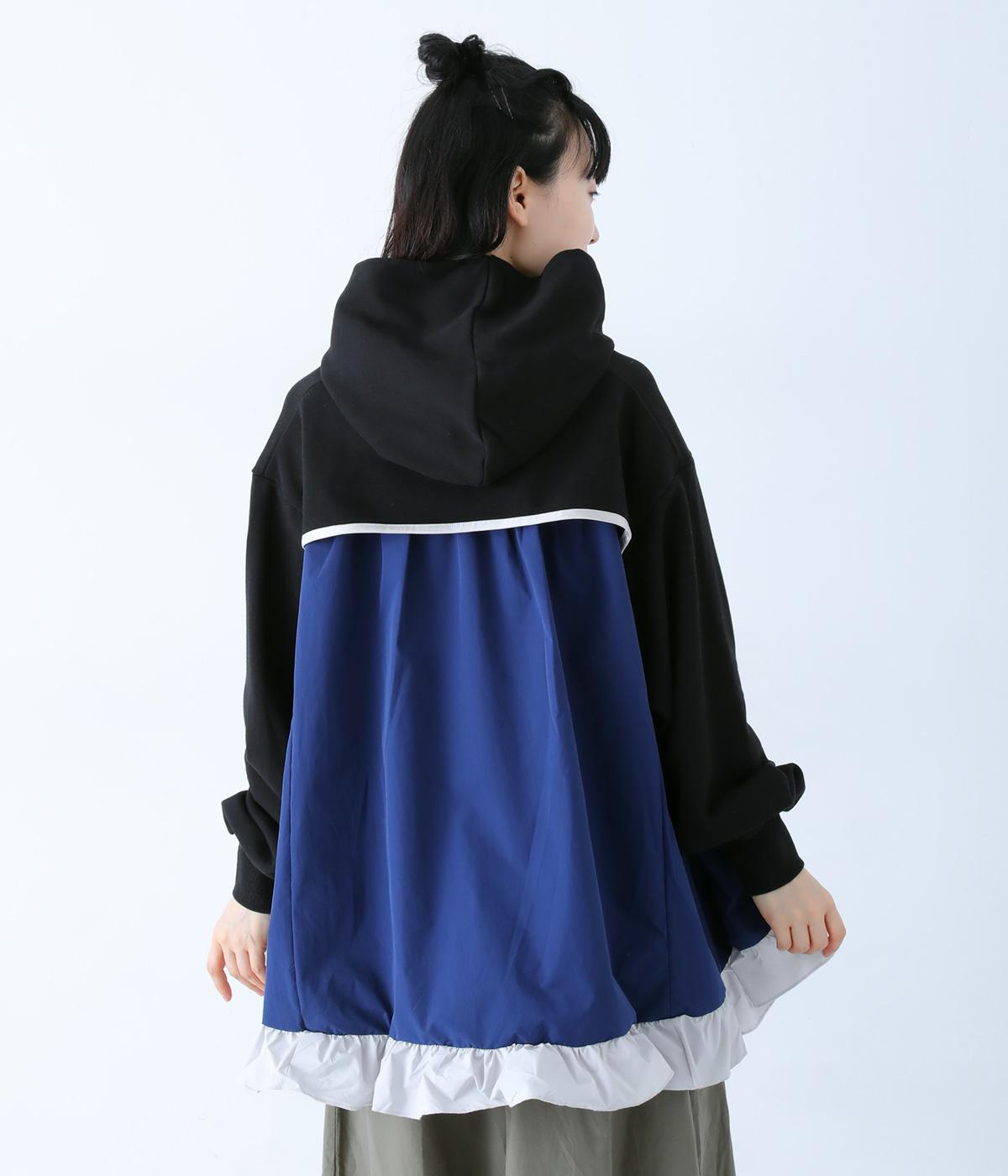 ミックスフリルパーカー｜nunuforme（ヌヌフォルム）の商品詳細