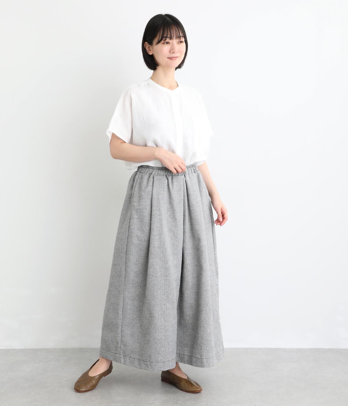 サマーヘリンボーンワイドタックパンツ｜C.L.N（シーエルエヌ）の商品詳細