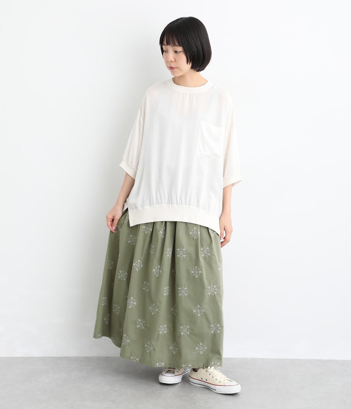 総刺繍タックフレアスカート｜cloudnine（クラウドナイン）の商品詳細