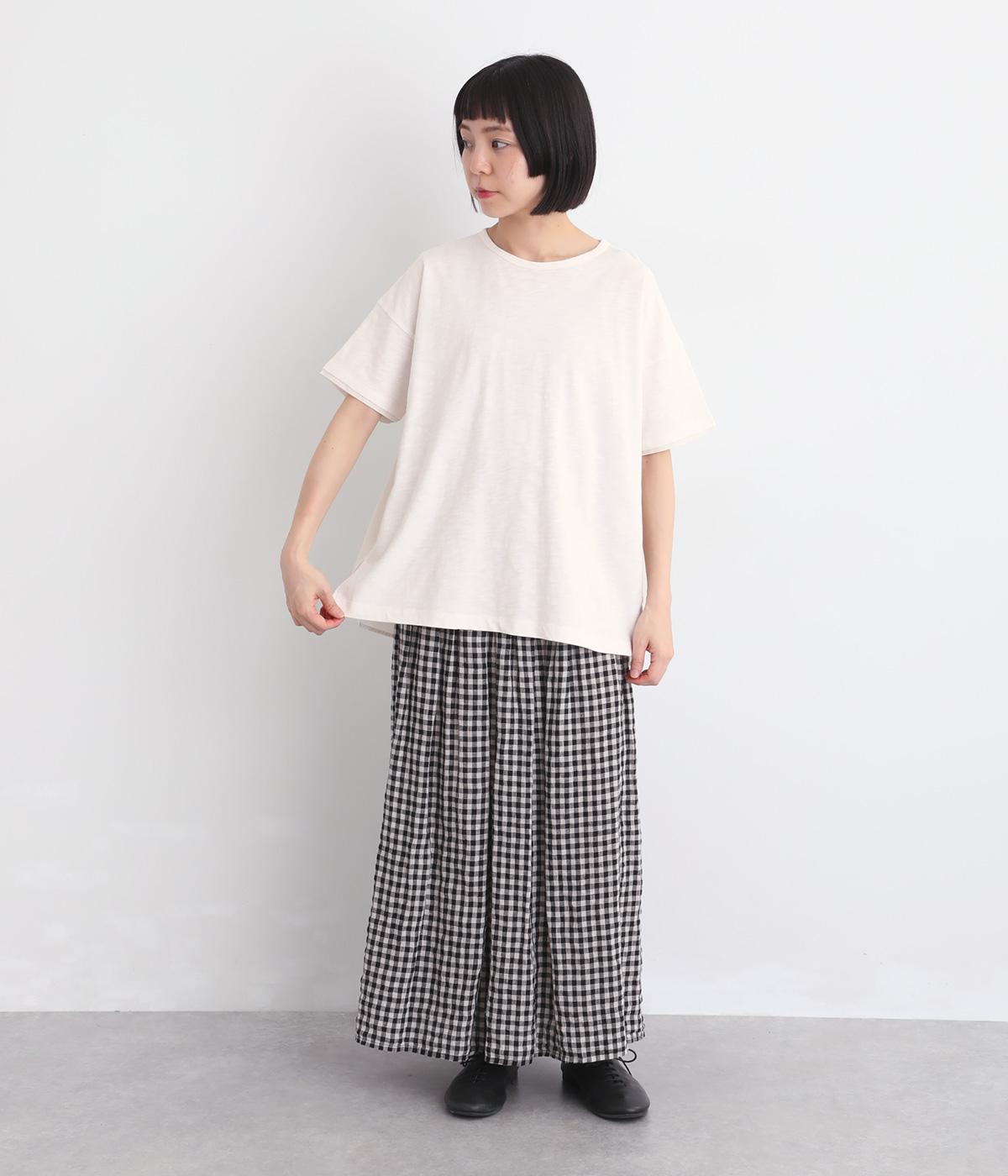 バックギャザーフレアTシャツ｜LILASIC（リラシク）の商品詳細