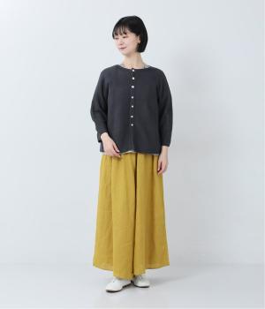 ホールガーメントギマコットン 9分袖カーディガン｜nume（ヌメ）の商品詳細