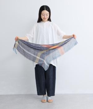 リネン 三角リバーシブルストール｜nume（ヌメ）の商品詳細