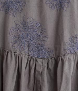 コットンポプリンダリア刺繍 ワンピース｜ista-ire（イスタイーレ）の