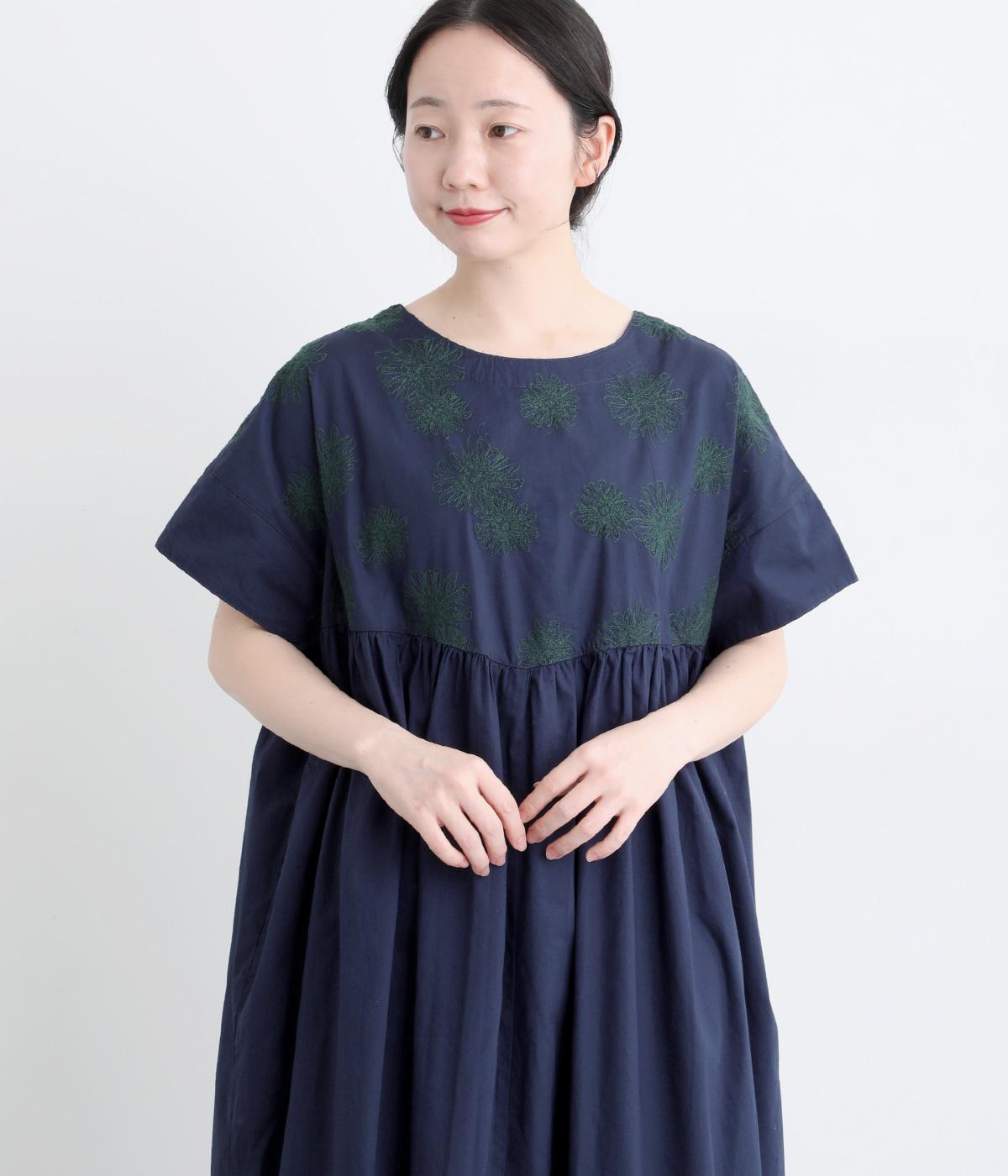 コットンポプリンダリア刺繍 ワンピース｜ista-ire（イスタイーレ）の