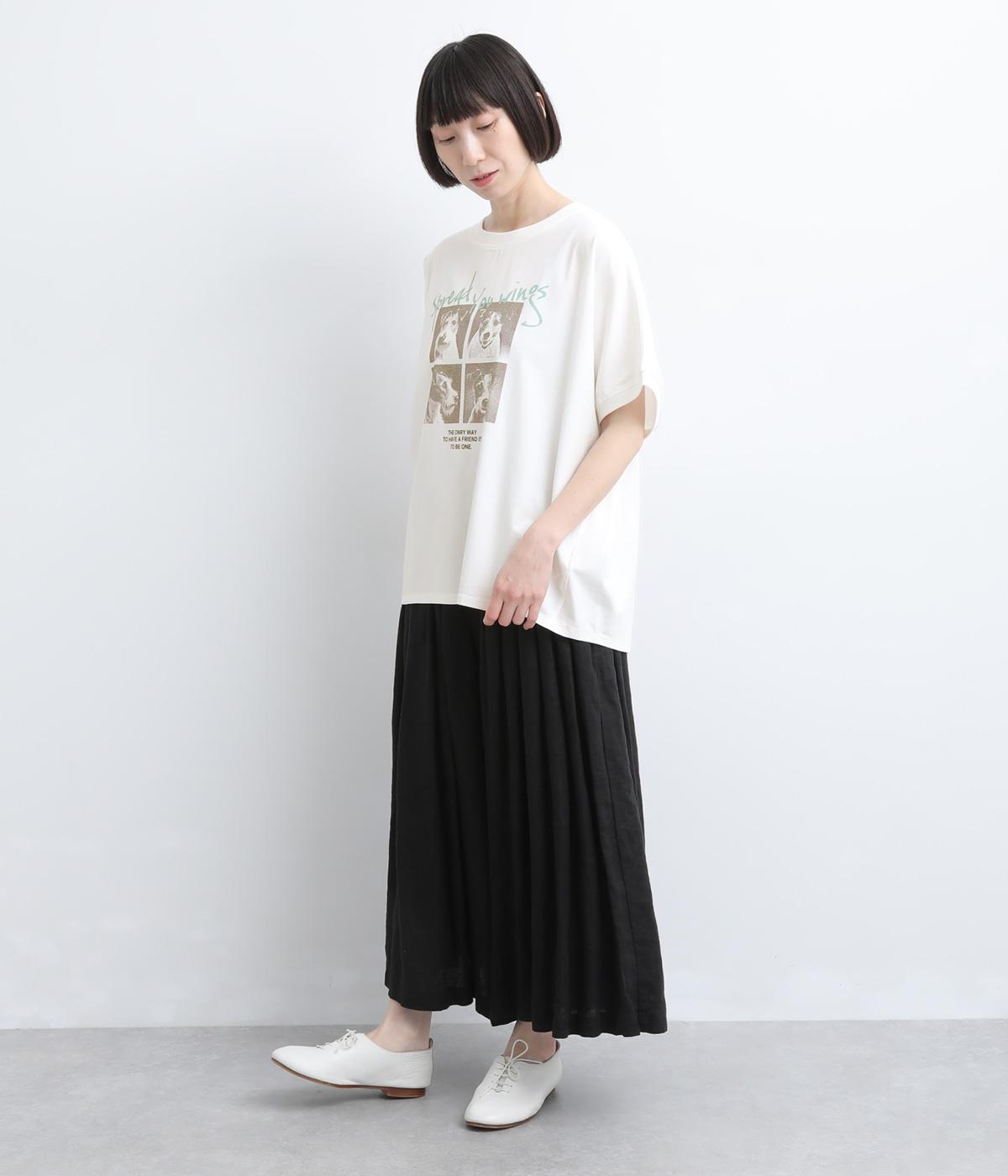 接触冷感 dogグラフィックゆるドルマンTEE｜le colis（ルコリ）の商品詳細