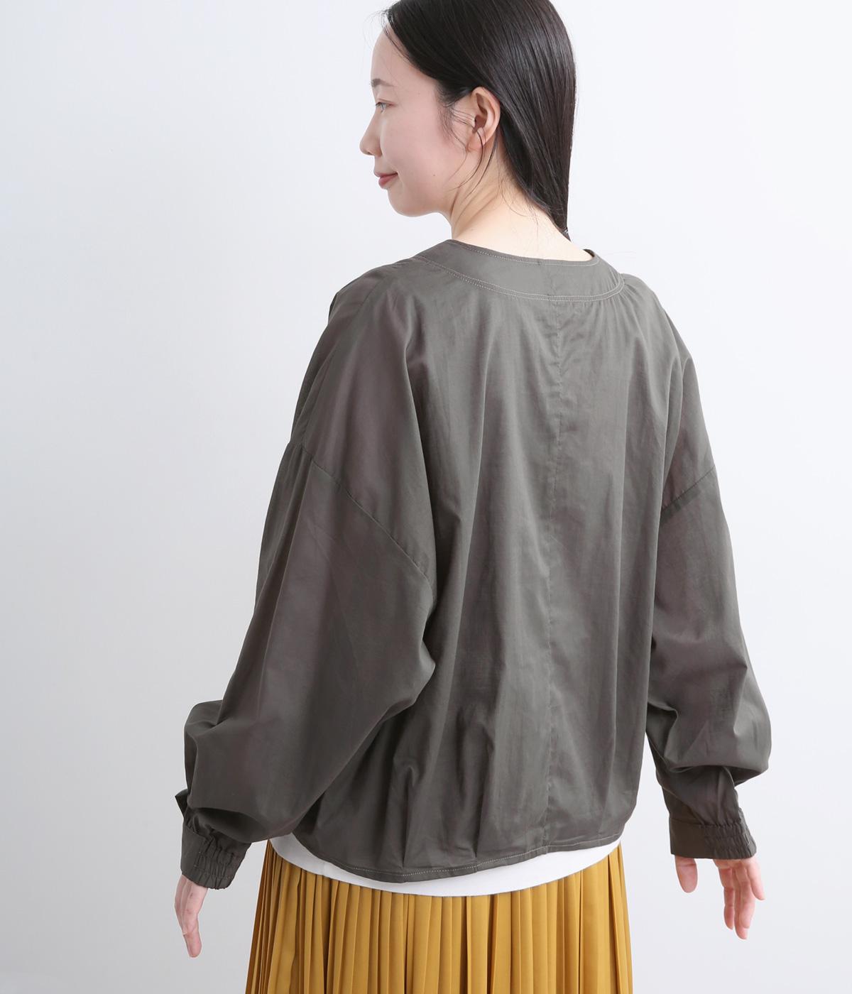 コットンローンラウンドパネルブラウス｜MAFRAIS（マフレ）の商品詳細