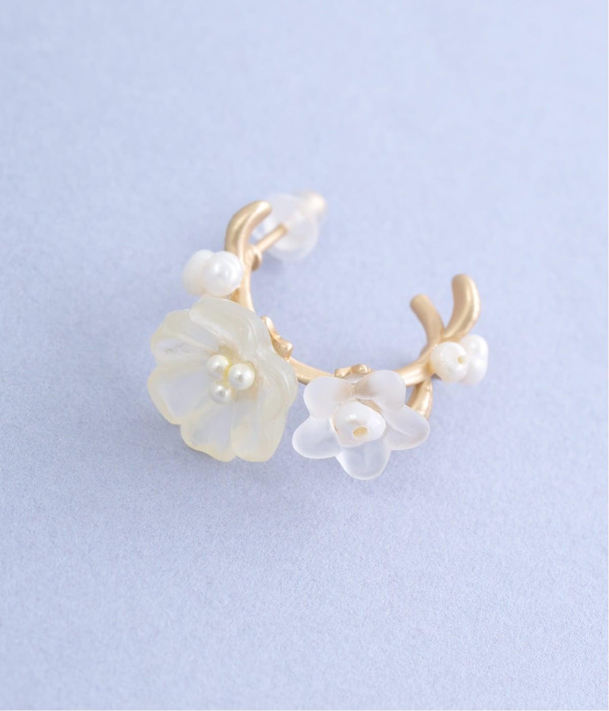 *お花と崩し淡路のアシメピアス*【No.152】 お花と崩し淡路のアシメピアス*【No.111】 お花と崩し淡路の