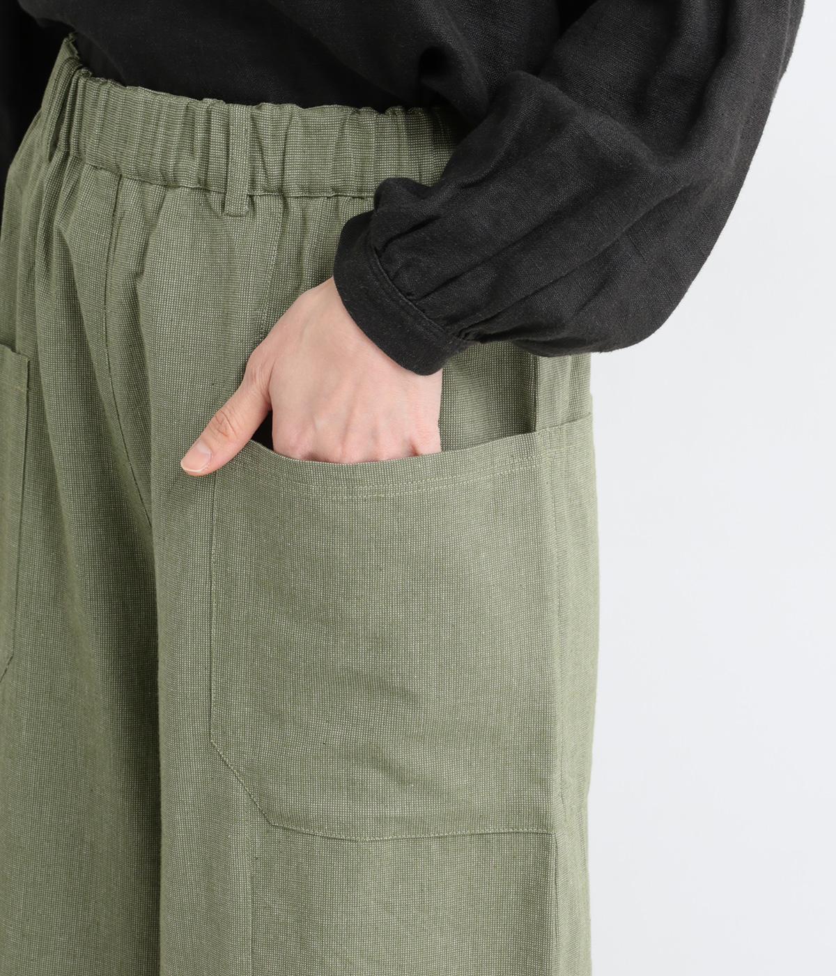 スソギャザーパンツ｜sisam（シサム）の商品詳細