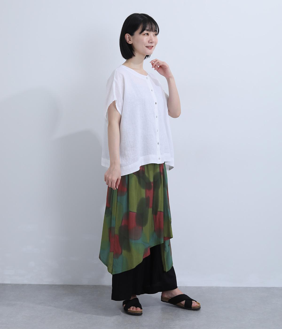手描き×無地スカートパンツ｜MALAIKA（マライカ）の商品詳細