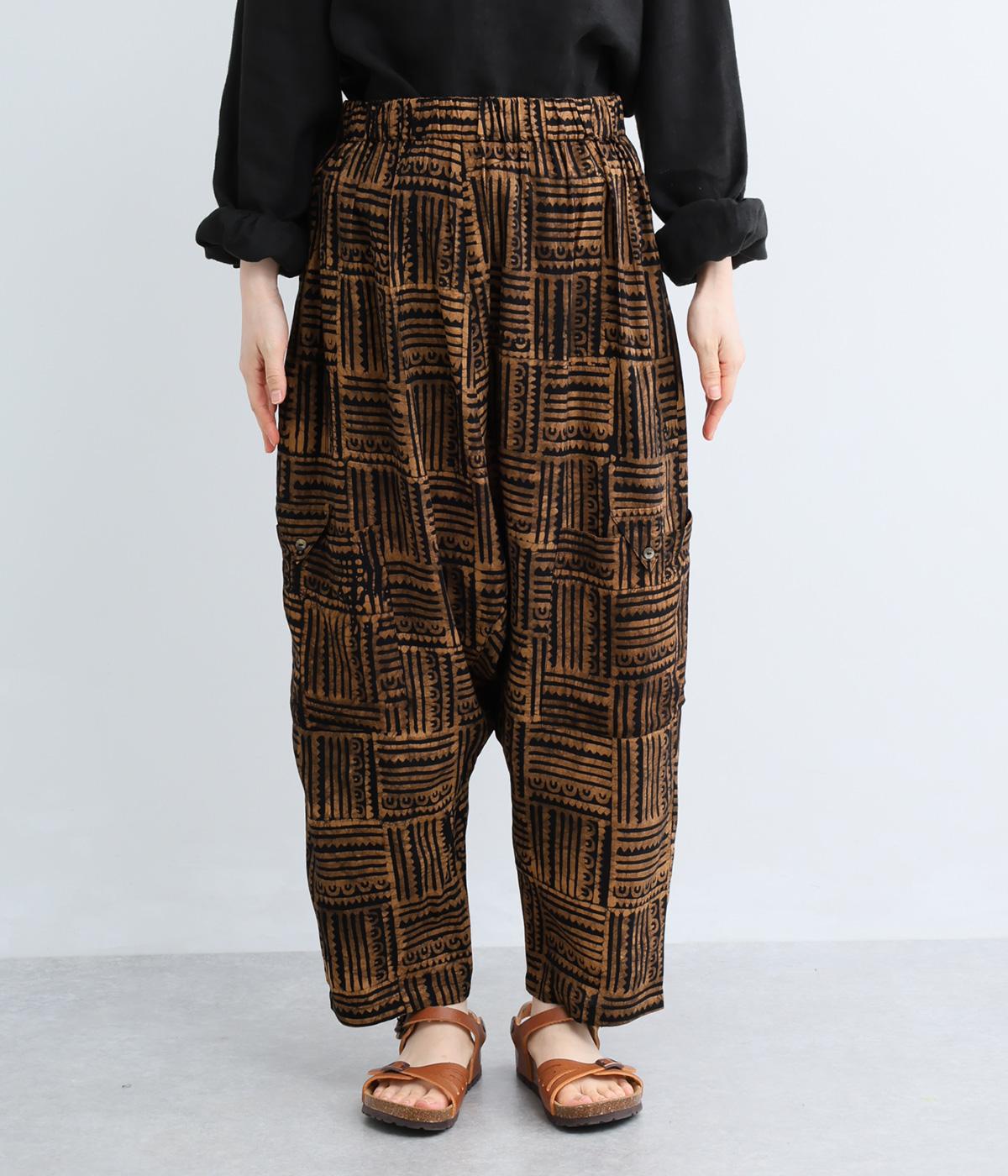バティックサルエルパンツ｜MALAIKA（マライカ）の商品詳細