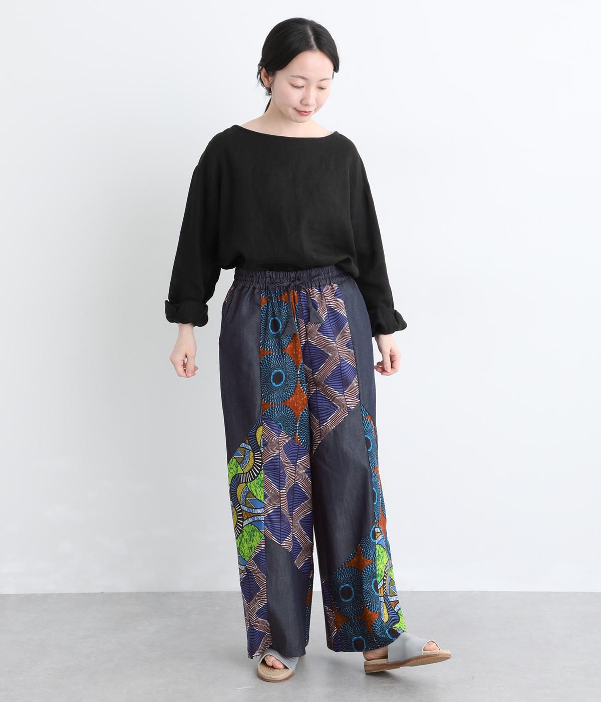 コットンシーチングアフリカンパッチパンツ｜PORINA（ポリーナ）の商品詳細