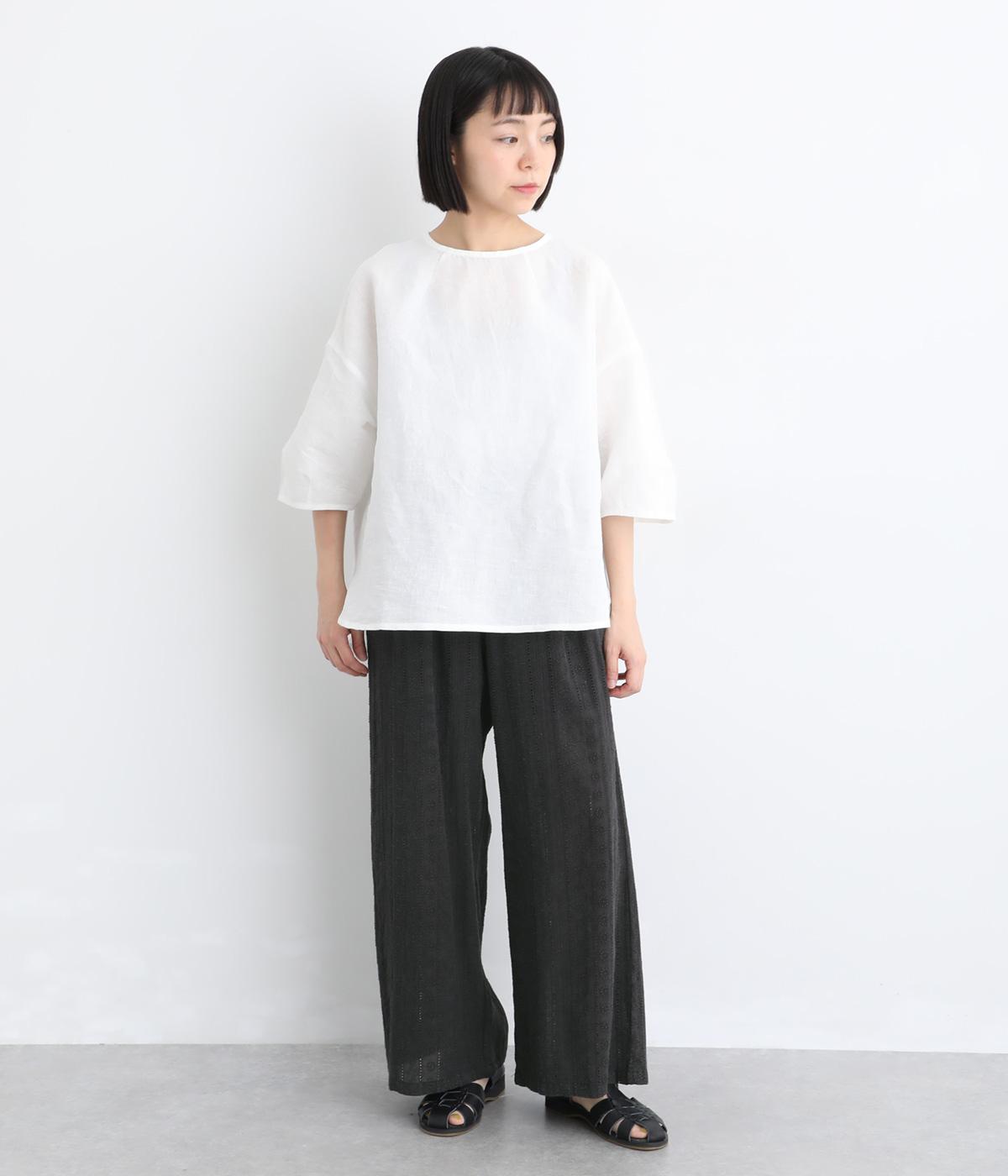 コットンキャンブリックカルム裏地付きパンツ｜PORINA（ポリーナ）の