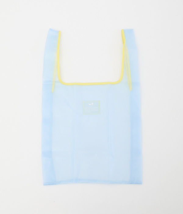 Color Rip Cloth Tote Bag/クリアカラー(C・サックス)