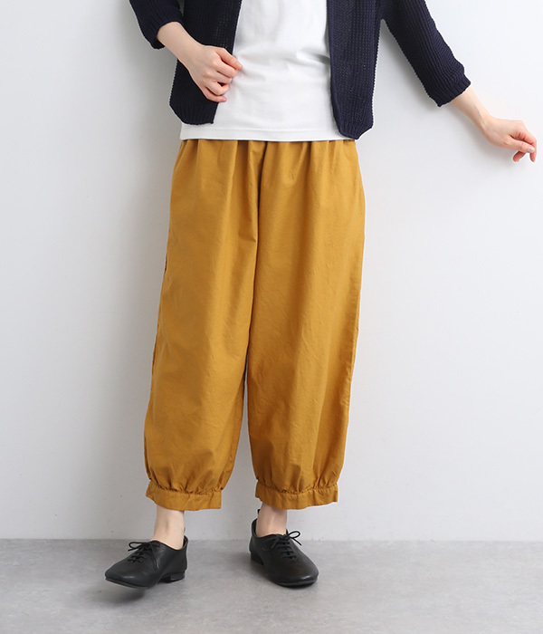 オックス日本製品染タックパンツ(A・マンゴー)