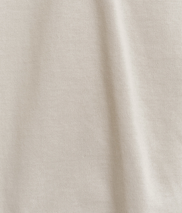 無地オーバーTシャツ(A・グレージュ)