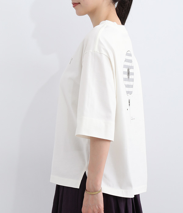 ichiro yamaguchi.半袖Tシャツ(A・ホワイト)