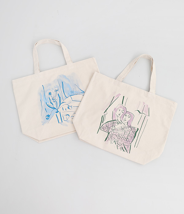 hesoさんイラストコラボトートBAG(A・静物)