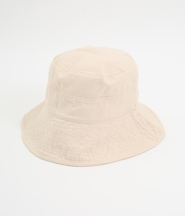 soft bucket hat(B・アイボリー)