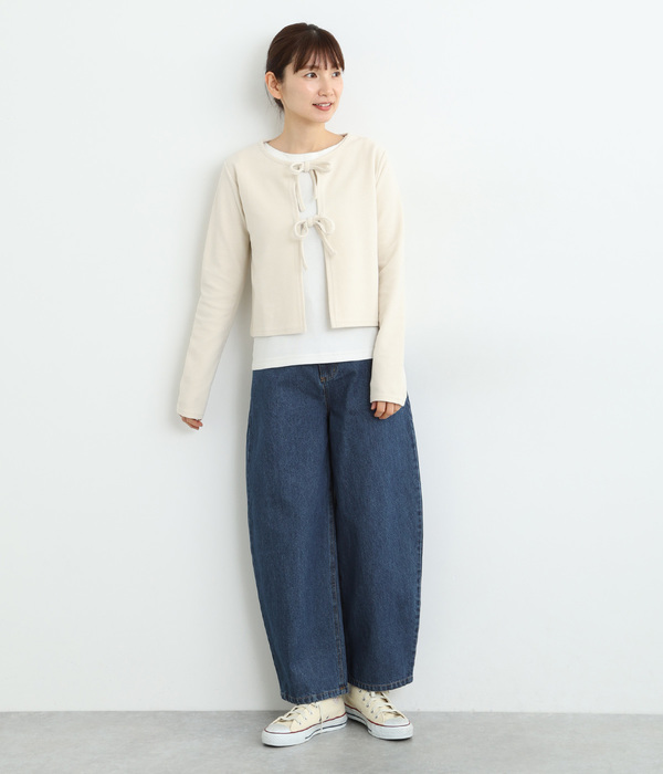 デニムカーブパンツ(C・ライトブルー)