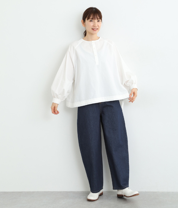 デニムカーブパンツ(C・ライトブルー)