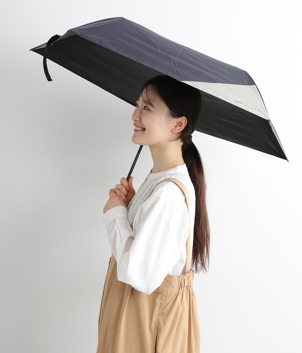 All Weather Wind.R/バイカラー ミニ　晴雨兼用(B・ネイビー)