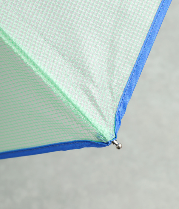 Color Rip Cloth Umbrella/クリアカラー　ミニ(C・サックス)