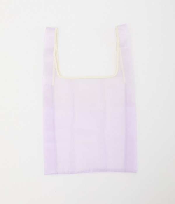 Color Rip Cloth Tote Bag/クリアカラー(B・パープル)