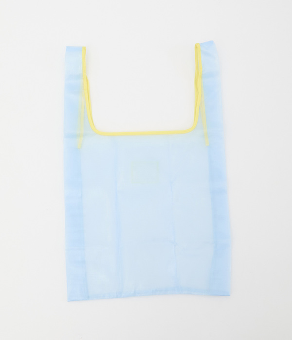 Color Rip Cloth Tote Bag/クリアカラー(C・サックス)