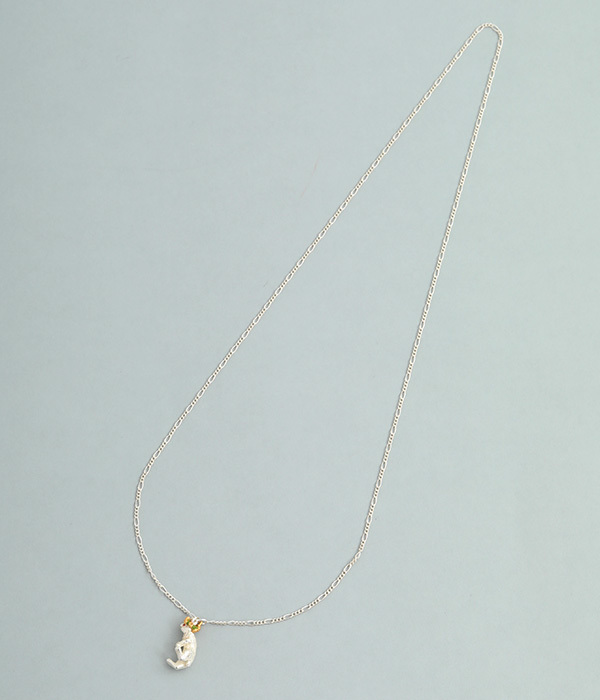 クローバーピクニック ネックレス(B・シルバー)【再入荷