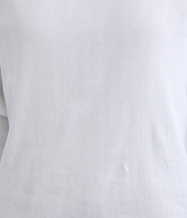 轟木節子さんコラボハイネック長袖Tシャツ(A・ホワイト)