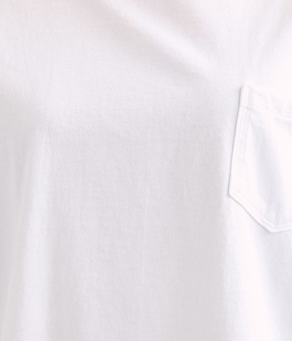 caqu×good.on　ポケットTシャツ(C・ホワイト)