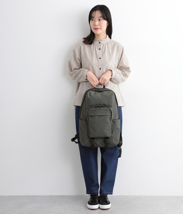 FRONT　POCKET　DAYPACK(A・ブラック)