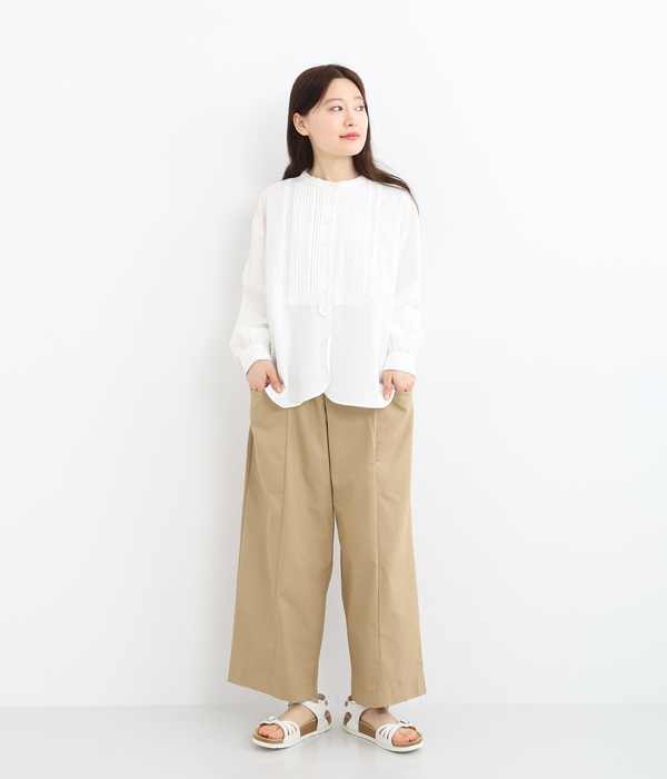 定番 アウトポケットワイドパンツ(B・ベージュ)｜COLORK