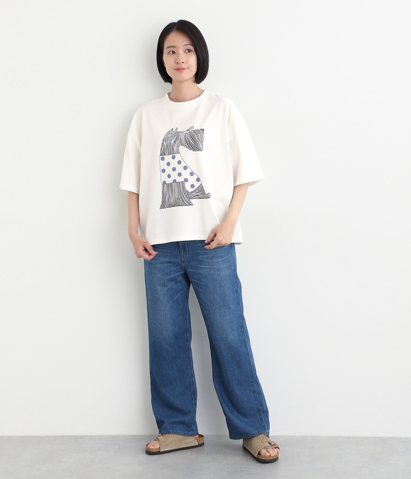 公園に行くDOGTシャツ(A・ホワイト)