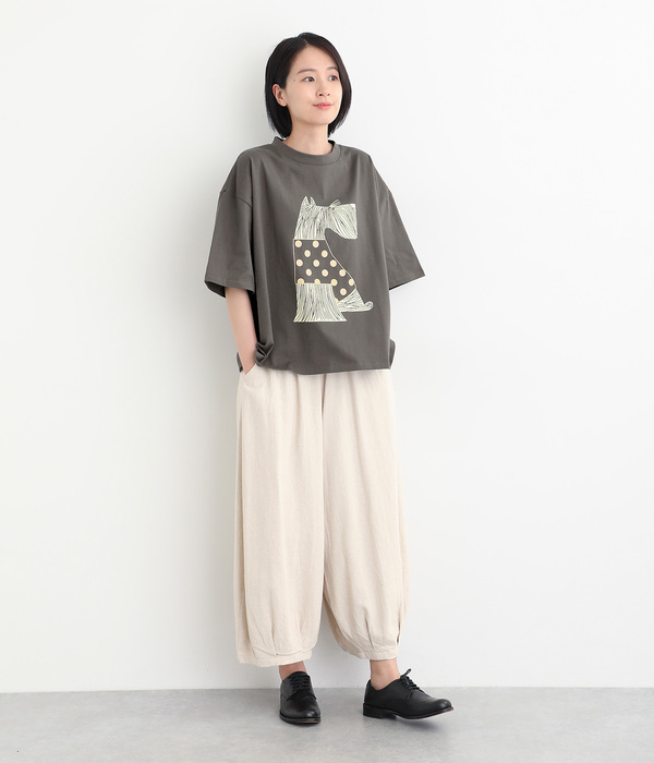 公園に行くDOGTシャツ(A・ホワイト)