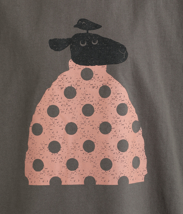 服を着たSHEEPTシャツ(A・ホワイト)