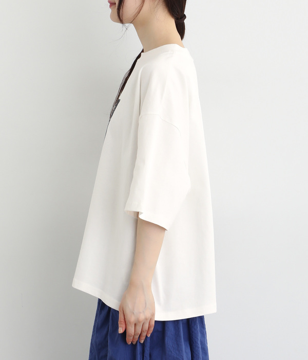ハイヒールTシャツ(A・ホワイト)