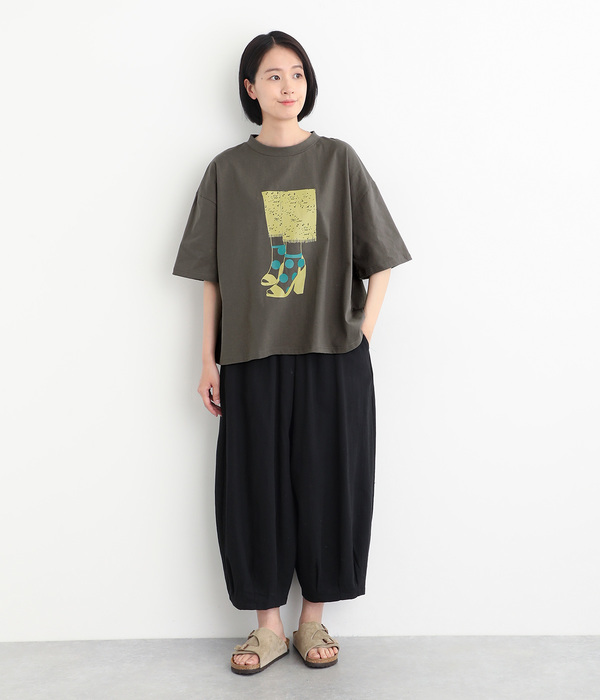 ハイヒールTシャツ(A・ホワイト)