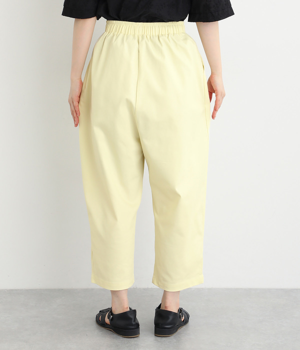 定番 ストレッチツイル丸みアンクルパンツ(A・ナチュラル)