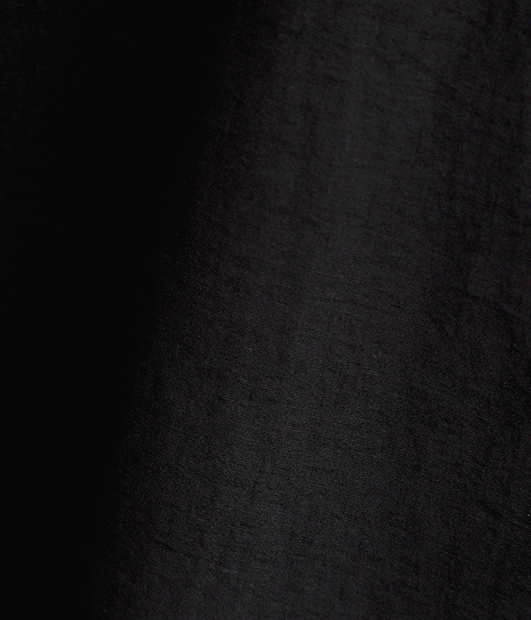 袖ボリューム羽織シャツ(B・ブラック)
