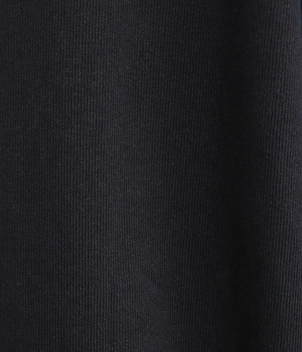ラグラン袖ワイドTシャツ(C・ブラック)
