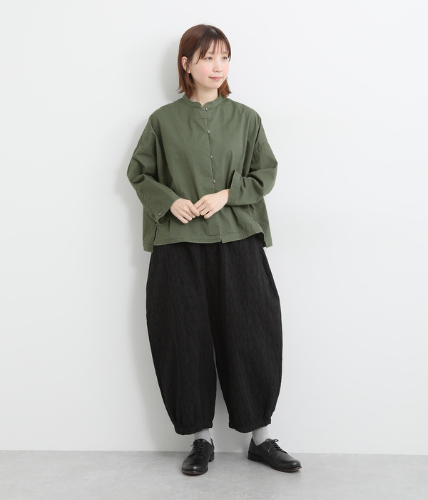 スタンドカラーシャツ｜きもの時季（とき）のシャツ・ブラウス