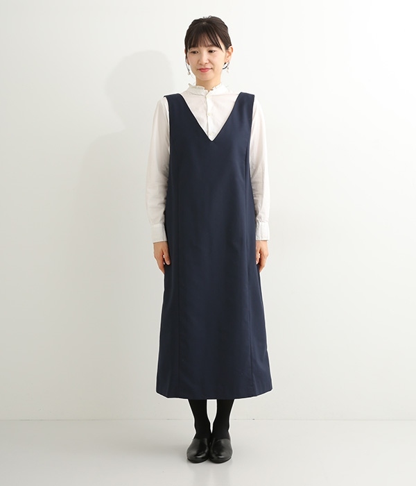 サージジャンパースカート(A・ネイビー)