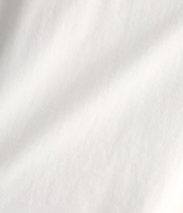 オーバーダイロングスリーブワイドTシャツ(A・オフホワイト)
